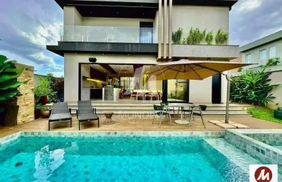 Casa (sobrado em condominio) 5 dormitórios/suite, cozinha planejada, portaria 24hs, lazer, espaço gourmet, salão de festa, salão de jogos, elevador, em condomínio fechado