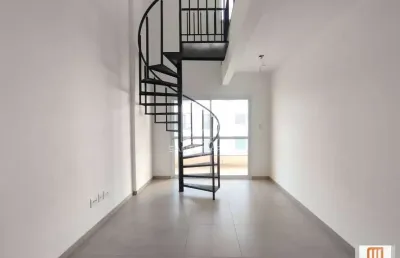 Apartamento (cobertura 2 - duplex) 1 dormitórios/suite, cozinha planejada, portaria 24hs, elevador, em condomínio fechado
