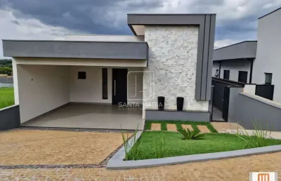 Casa (térrea em condominio) 3 dormitórios/suite, cozinha planejada, portaria 24 horas, em condomínio fechado