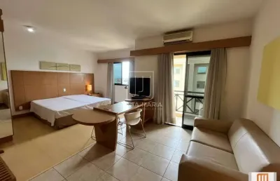 Apartamento (flat) 1 dormitórios, portaria 24hs, lazer, espaço gourmet, salão de festa, salão de jogos, elevador, em condomínio fechado