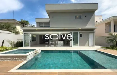 Sobrado com 4 dormitórios à venda, 468 m² por r$ 7.200.000 - alphaville - campinas/sp