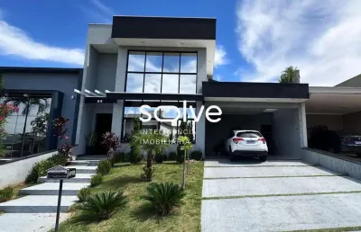 Sobrado com 3 dormitórios, 210 m² - venda por r$ 2.100.000,00 ou aluguel por r$ 12.260,00/mês - jardim residencial maria dulce - indaiatuba/sp