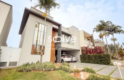 Sobrado com 4 dormitórios à venda, 310 m² por r$ 2.550.000,00 - jardim residencial maria dulce - indaiatuba/sp