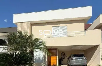 Sobrado com 3 dormitórios, 185 m² - venda por r$ 2.200.000,00 ou aluguel por r$ 11.033,00/mês - jardim residencial alto de itaici - indaiatuba/sp