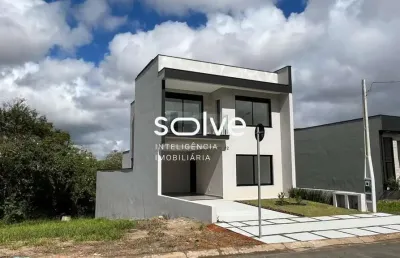 Sobrado com 3 dormitórios à venda, 224 m² por r$ 1.600.000,00 - loteamento park gran reserve - indaiatuba/sp
