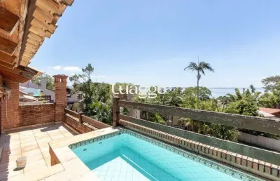 Casa condominio para venda - 331.2m², 4 dormitórios, sendo 4 suites, 2 vagas - tristeza