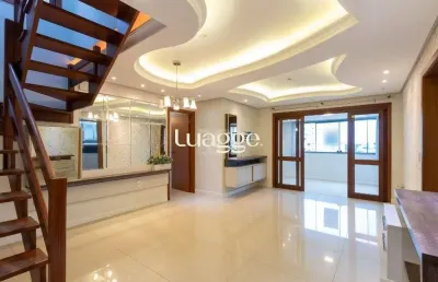 Cobertura para venda - 247.08m², 3 dormitórios, sendo 1 suites, 2 vagas - vila ipiranga
