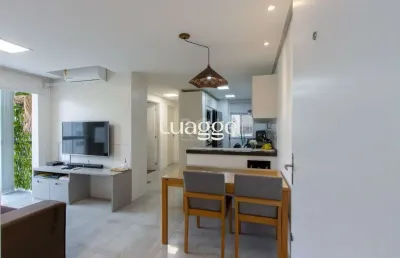 Apartamento diferenciado, excelente acabamento e decoração interna, com aproximadamente 51m