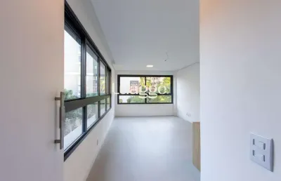 Apartamento 1 dormitório sendo suíte semi - mobiliado