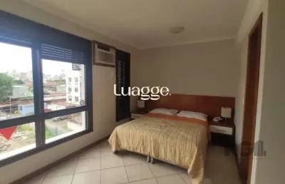 Apartamento/studio mobiliado para locação no bairro santana - 35m² área privativa - piso cerâmico