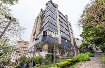 Belissima cobertura com 3 dormitórios, 2 suítes, 2 vagas no bairro higienópolis em porto alegre para comprar