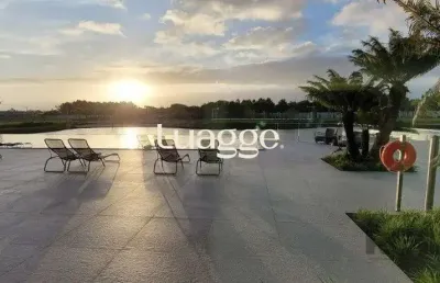 Lote especial a venda com 300m² (12x25) frente leste junto a infraestrutura principal do condomínio. pronto para construir com apenas 30% de entrada e saldo em até 24x com correção somente pelo incc.