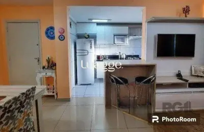 Apartamento | 02 dormitórios | 01 vaga | semi mobiliado | cavalhada | zona sul
