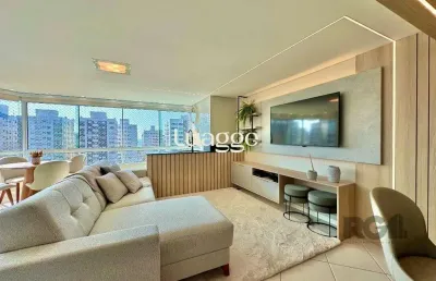 Apartamento à venda sacada de frente, sol da manhã mais 2 box