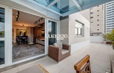 Apartamento garden com 107m² e 3 dormitórios, 1 suíte, 2 vagas