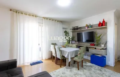 Apartamento com 88m², 2 dormitórios, 1 suíte, vaga coberta, no bairro tristeza.