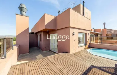 Cobertura com 191m² e 3 dormitórios, 1 suíte, 2 vagas no chácara das pedras