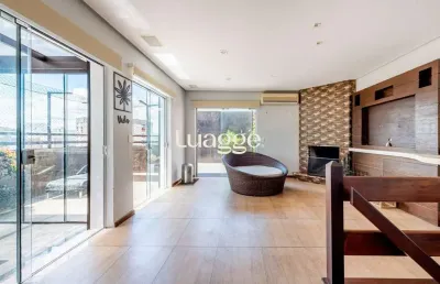 Cobertura 3 dormitórios 1 suíte 163m² 2 vagas no bairro mont serrat