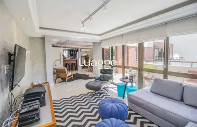 Apartamento garden 3 dormitorios e 2 vagas 180m² de área privativa.