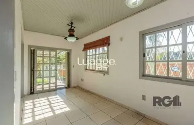 Casa residencial térrea para locação no bairro cristal - 140m² área privativa - piso cerâmico - 03 quartos - 02 banheiros