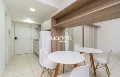 Loft mobiliado para locação no bairro partenon - 30m² área privativa - piso cerâmico