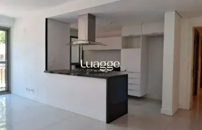 Apartamento semimobiliado para locacao no bairro tres figueiras - 78m² área privativa - piso laminado - 02 quartos