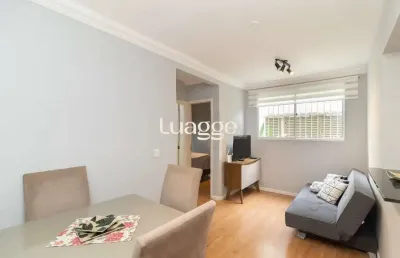 Apartamento mobiliado para locação em condomínio fechado no bairro glória - 44m² área privativa - piso laminado - 02 quartos - 01 vaga