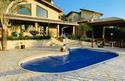 Casa estilo chácara ao lado da al. lucas, projeto moderno 4 suítes, lazer, horta e pomar...um sonho