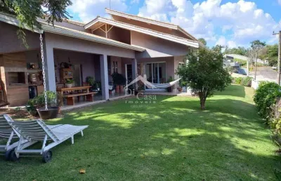 Casa com 3 dormitórios à venda, 212 m² por r$ 1.980.000,00 - condominio parque das garças i - atibaia/sp