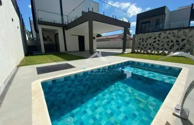 Casas novas em condomínio fechado em atibaia - junto a al. lucas
