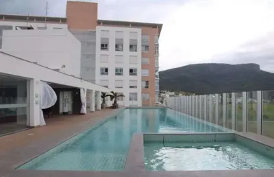 Apartamento com 2 quartos para alugar, 68 m² por r$ 3.100/mês - pedra branca - palhoça/sc