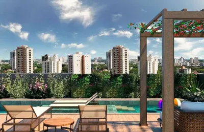 Apartamento garden com 3 quartos, 3 suítes disponível para venda, com 194 m² . localizado no bairro campinas - são josé/sc