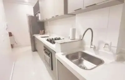 Apartamento com 1 dormitório todo mobiliado à venda, 48 m² no bairro estreito - florianópolis/sc