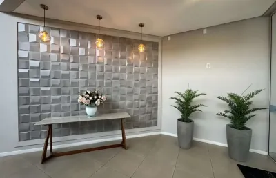 Apartamento todo mobiliado com 3 dormitórios com 1 suíte e 2 vagas de garagem