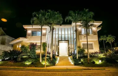 Casa na praia de jurere, com 5 dormitórios, sendo 4 suítes, à venda, 436 m² - florianópolis/sc