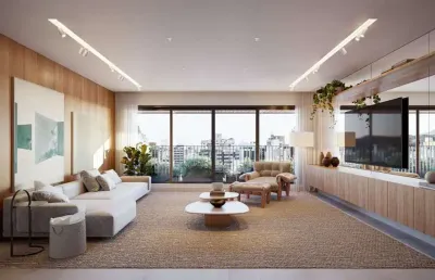 Apartamento com 2 quartos, 2 suítes, 1 lavabo à venda, 91 m² no centro de florianópolis/sc