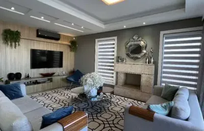 Casa com 4 dormitórios , vista mar, pé na areia à venda no bairro ponta de baixo - são josé/sc