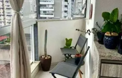 Apartamento à venda – campinas, são josé/sc  2 dormitórios sendo 1 suíte | 83m² | sacada gourmet | mobiliado | pronto para morar
