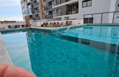 Apartamento em condomínio club com 2 quartos, sendo 1 suíte à venda, com 65 m² no bairro areias - são josé/sc