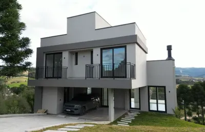 Casa de alto padrão no condomínio costa da serra – rancho queimado/sc