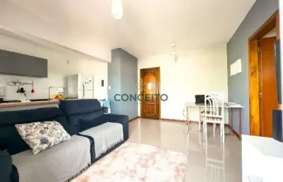 Apartamento de 1 dormitório mobiliado à venda no bairro kobrasol em são josé