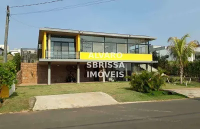 Condomínio parque ytu xapada itu sp - casa com 4 dormitórios, 471 m²  quintal, amplo espaço gourmet e piscina.