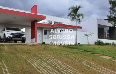 Casa com 3 dormitórios sendo 2 suítes no condomínio eco residencial ninho verde i em porangaba sp