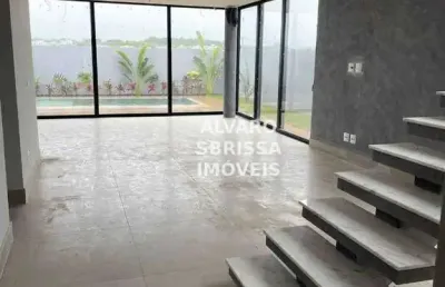 Casa com 3 dormitórios à venda, 384 m² por r$ 2.500.000,00 - condomínio reserva saint paul - itu/sp