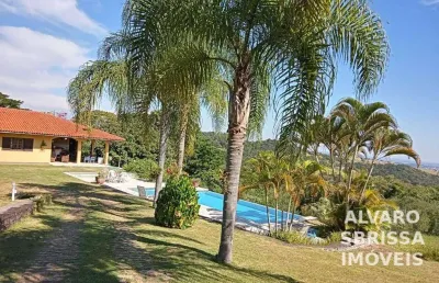 Sitio com 4 suites, 22.000 m2 em itu sp permuta com casa em condomínio em sorocaba