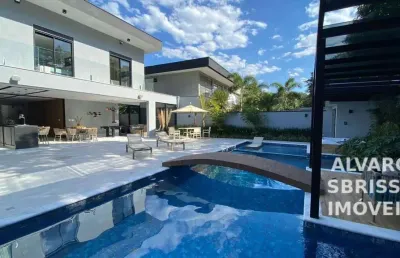 Belissima casa com 6 dormitórios à venda, 464 m²  - riviera de são lourenço - bertioga/sp