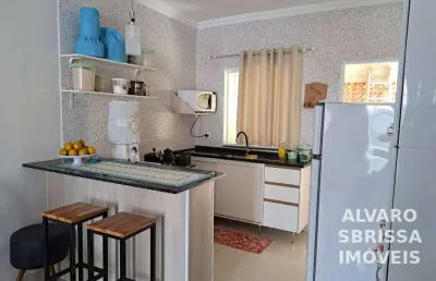 Casa com dois dormitórios no parque residencial potiguara em itu sp