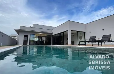 Linda casa com 4 sítes no condomínio parque xapada ytu: - 1000m2.at 415m2.ac