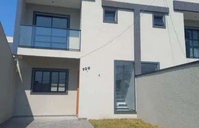 Sobrado para venda em curitiba, fazendinha, 3 dormitórios, 1 suíte, 3 banheiros, 3 vagas