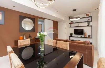 Apartamento reformado com 2 suítes, varanda gourmet e 3 vagas na vila romana – rua tito, 88m² | condomínio vivanti